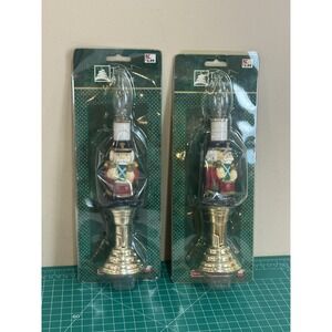 Vintage Trim A Home Decorative‎ Christmas Candle Lamp Lot Of 2 Sealed